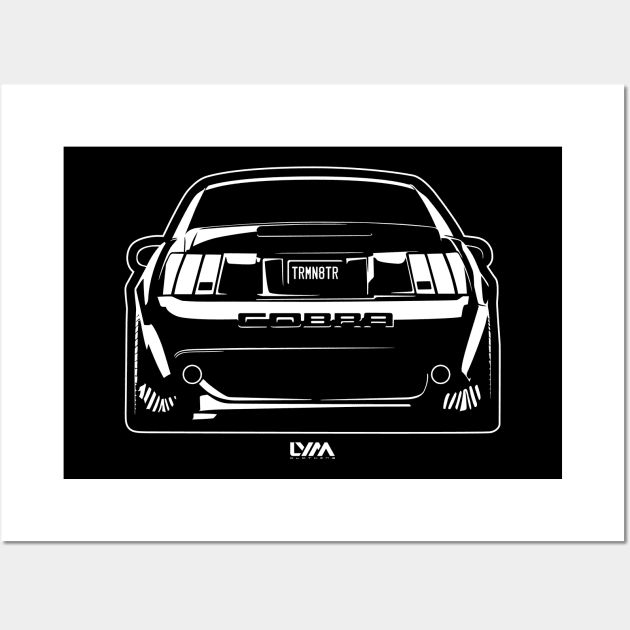 2003-04 New Edge Ford Mustang SVT Cobra Wall Art by LYM Clothing